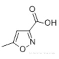 5- 메틸이 속 사졸 -3- 카르 복실 산 CAS 3405-77-4